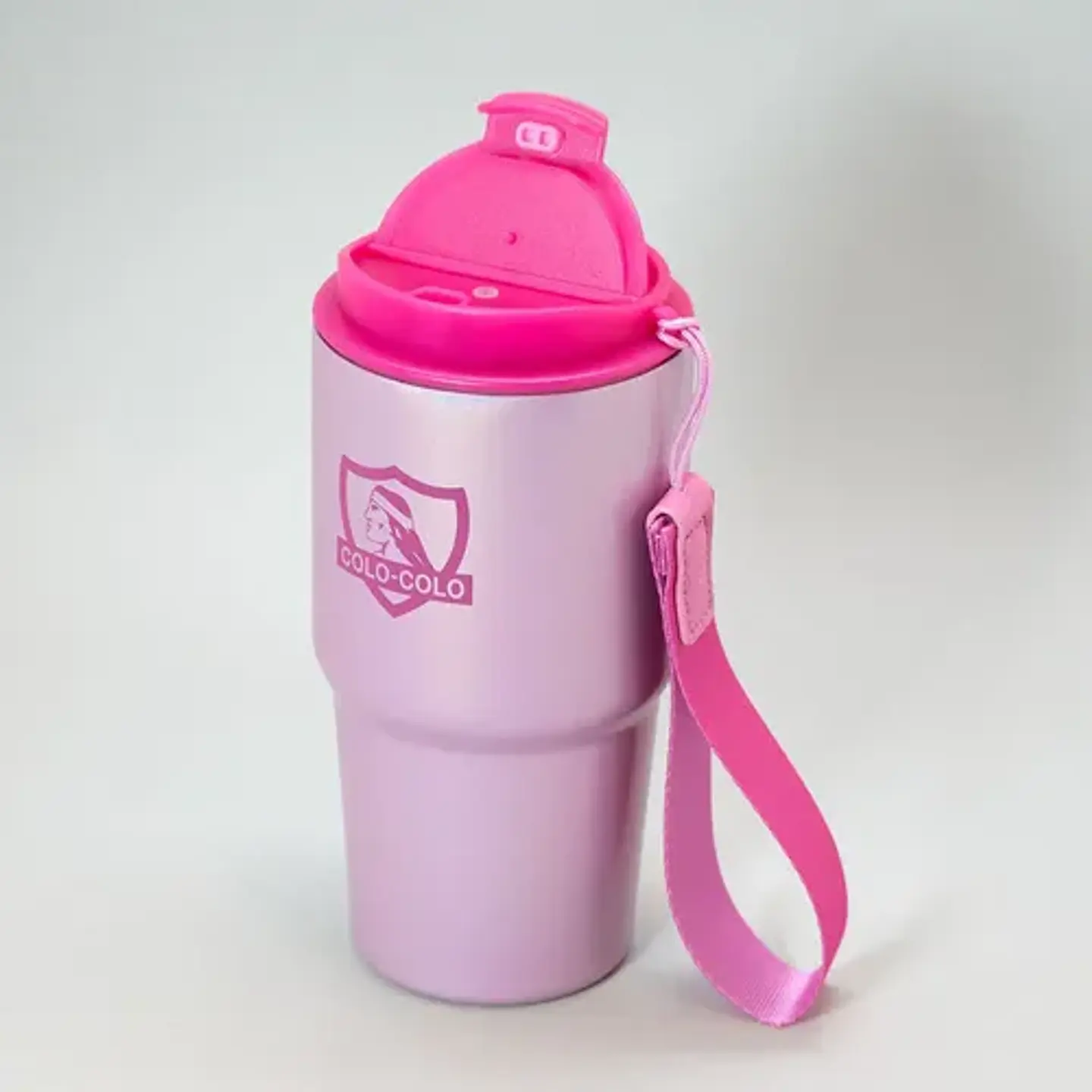Vaso Mug Térmico Sintra Colo Colo Pink Acero Inoxidable 2