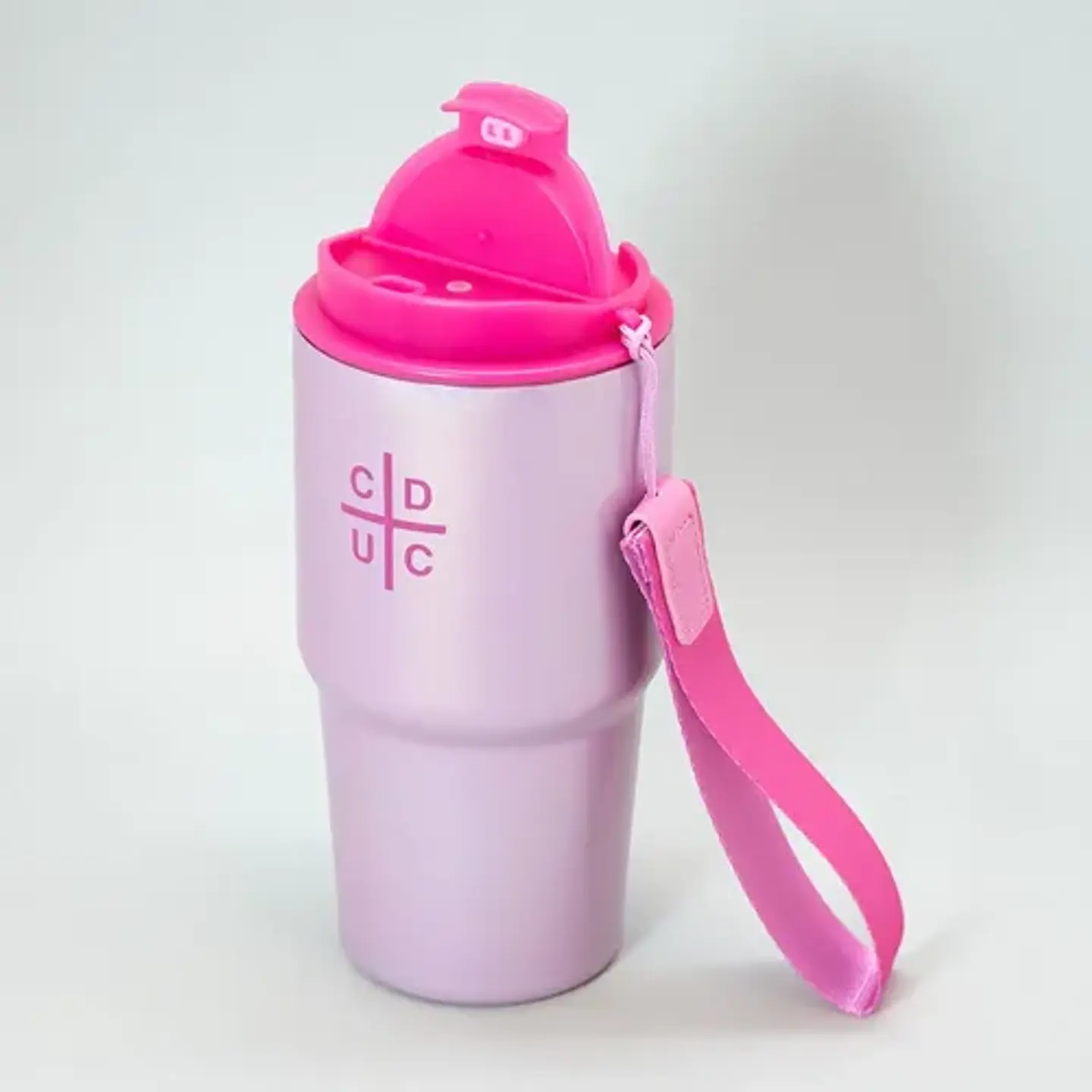Vaso Mug Térmico Universidad Católica Pink Acero Inoxidable 2
