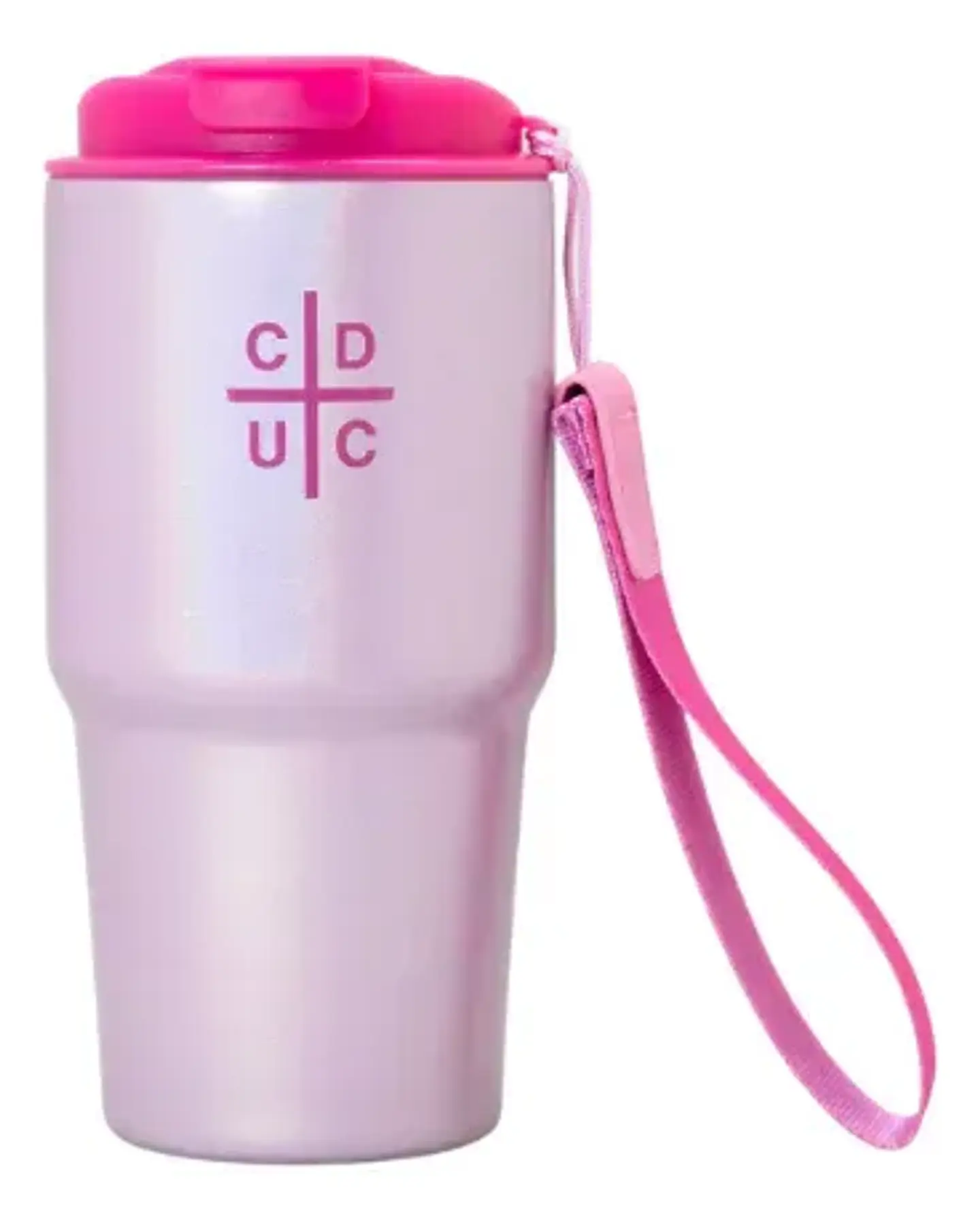 Vaso Mug Térmico Universidad Católica Pink Acero Inoxidable 3