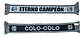 Bufanda Colo Colo 2 Lados Gris Negra Con Flecos Titanio - Miniatura 2