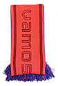 Bufanda Universidad De Chile Dos Lados Roja Azul Titanio - Miniatura 5