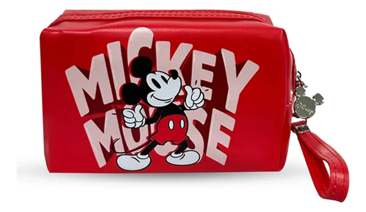 Cosmetiquero Mickey Mouse Disney Rojo Neceser Escolar Rojo 1