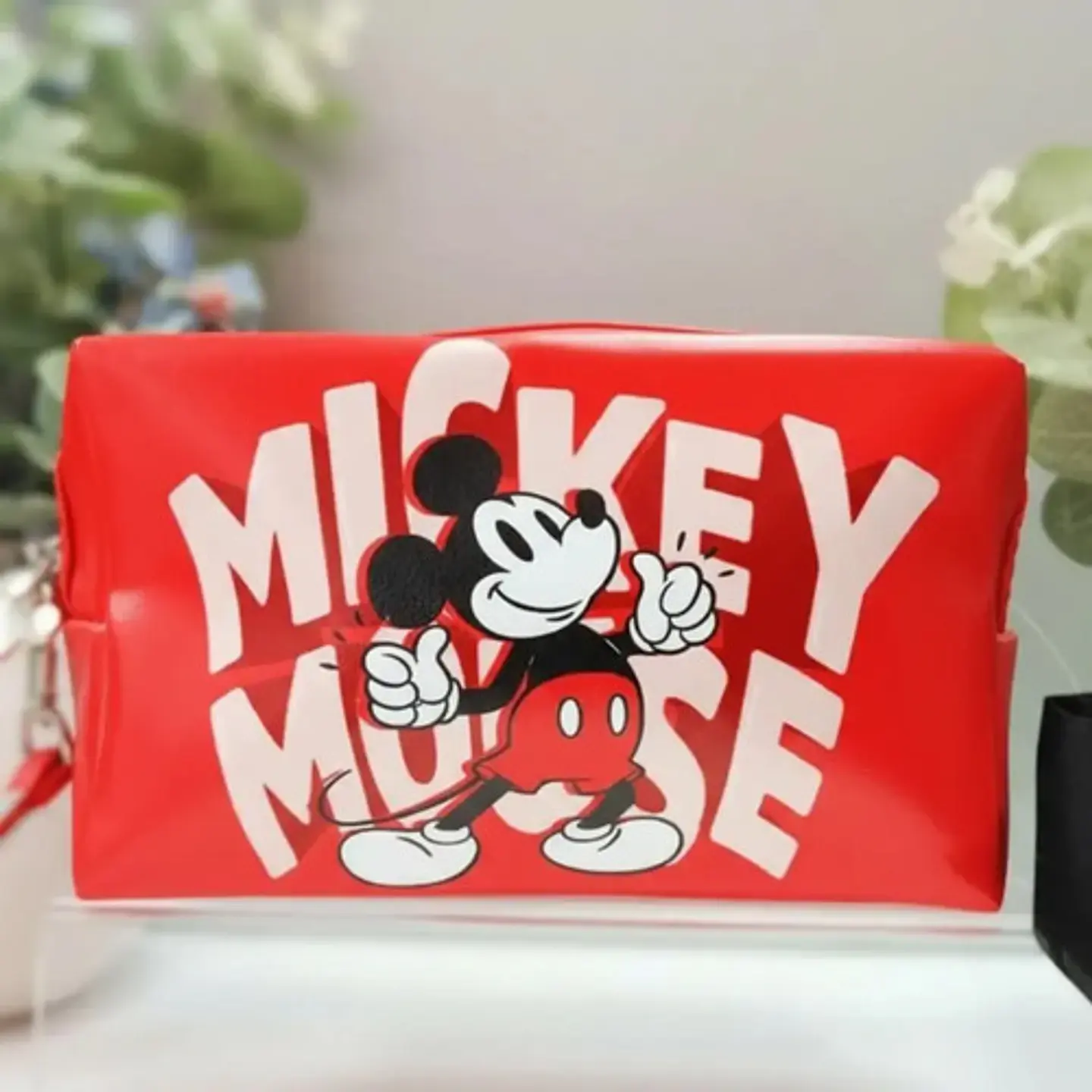 Cosmetiquero Mickey Mouse Disney Rojo Neceser Escolar Rojo 4