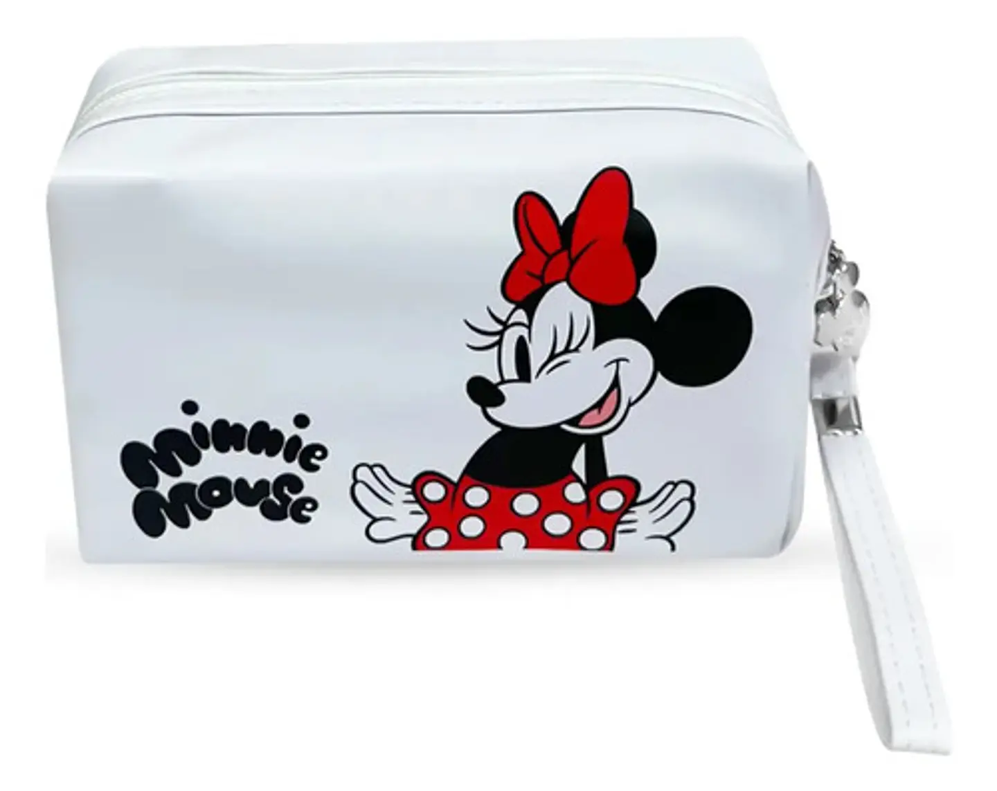 Cosmetiquero Minnie Mouse Disney Blanco Neceser Estuche 1