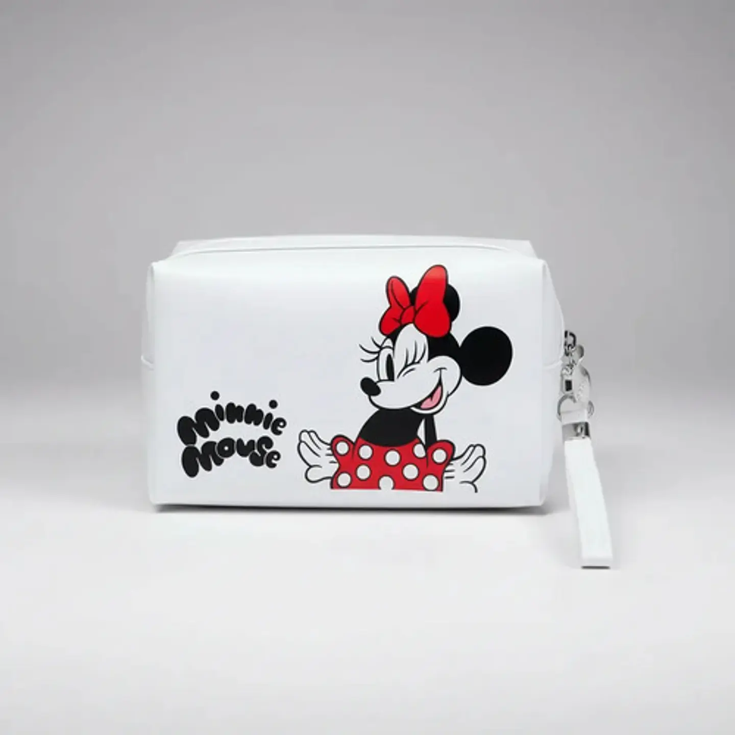 Cosmetiquero Minnie Mouse Disney Blanco Neceser Estuche 5