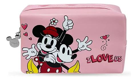 Cosmetiquero Minnie Y Mickey Mouse Disney Neceser Maquillaje