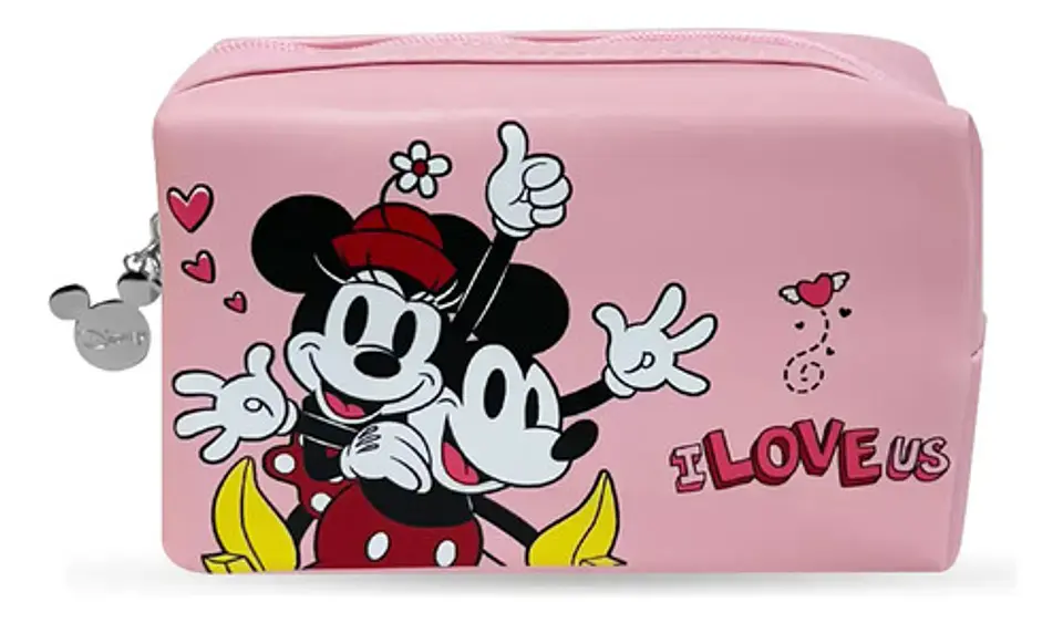 Cosmetiquero Minnie Y Mickey Mouse Disney Neceser Maquillaje 1