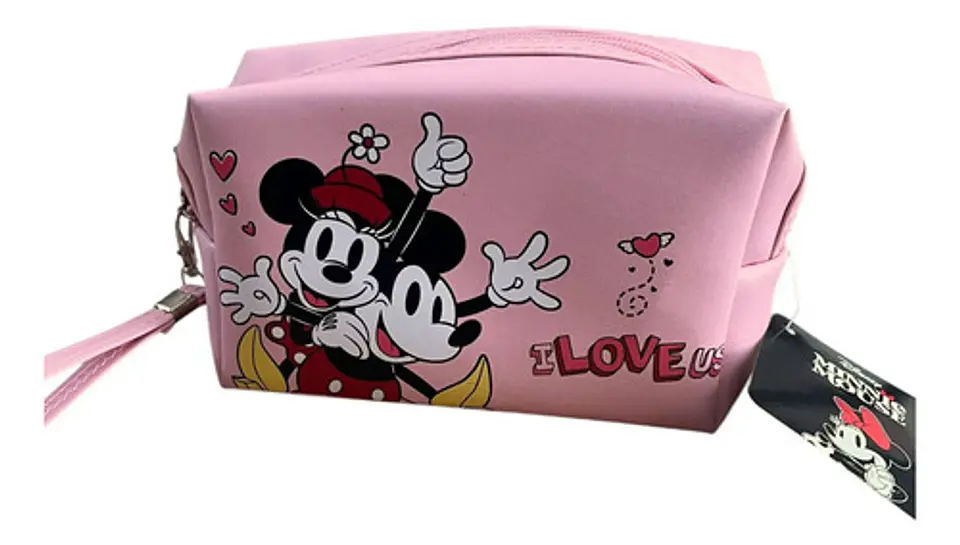 Cosmetiquero Minnie Y Mickey Mouse Disney Neceser Maquillaje 4