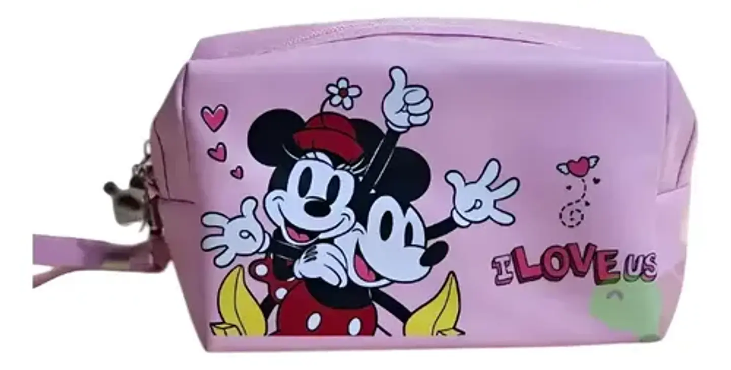 Cosmetiquero Minnie Y Mickey Mouse Disney Neceser Maquillaje 5