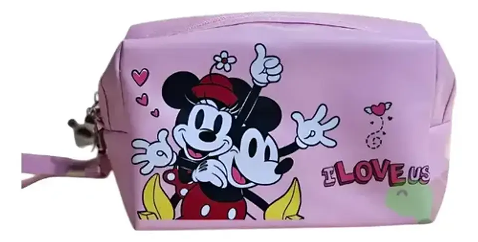 Cosmetiquero Minnie Y Mickey Mouse Disney Neceser Maquillaje 5