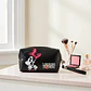 Cosmetiquero Minnie Mouse Disney Negro Neceser Kawai Escolar - Miniatura 6