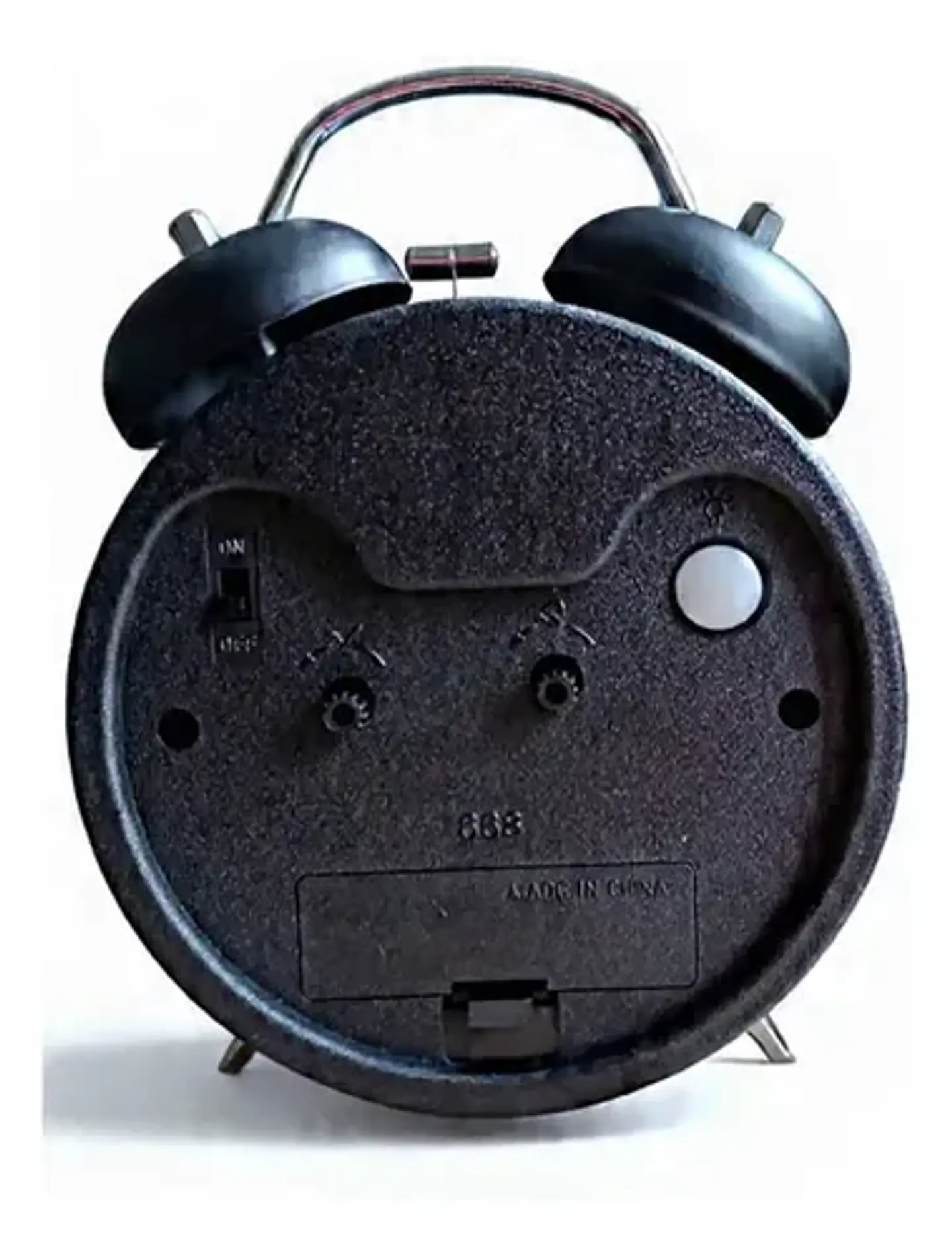 Reloj Despertador Infantil Mickey Mouse Disney Puñito Negro 2