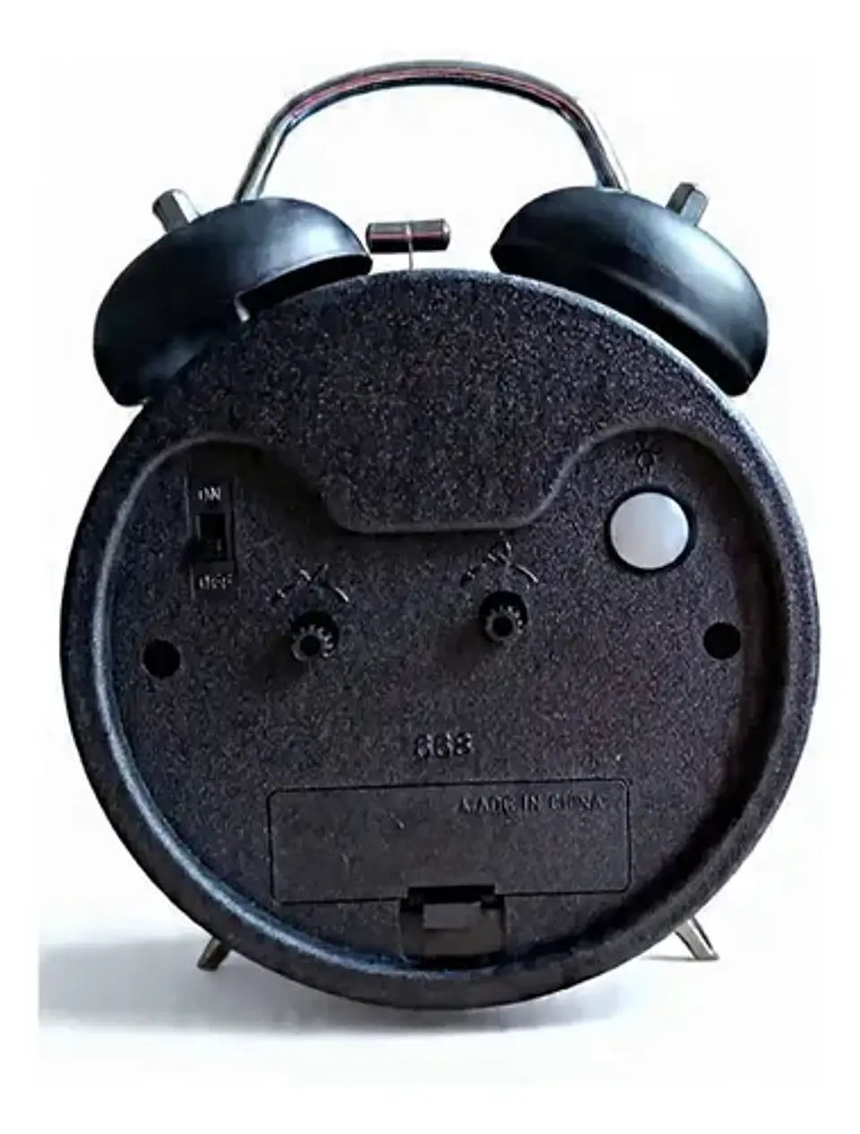 Reloj Despertador Infantil Mickey Mouse Disney Puñito Negro 2