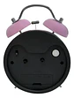 Reloj Despertador Infantil Minnie Mouse Disney Metal Rosa - Miniatura 3