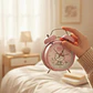 Reloj Despertador Campana Hello Kitty Sanrio Infantil Metal - Miniatura 4