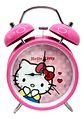 Reloj Despertador Infantil Hello Kitty Corazones Sanrio Rosa - Miniatura 2