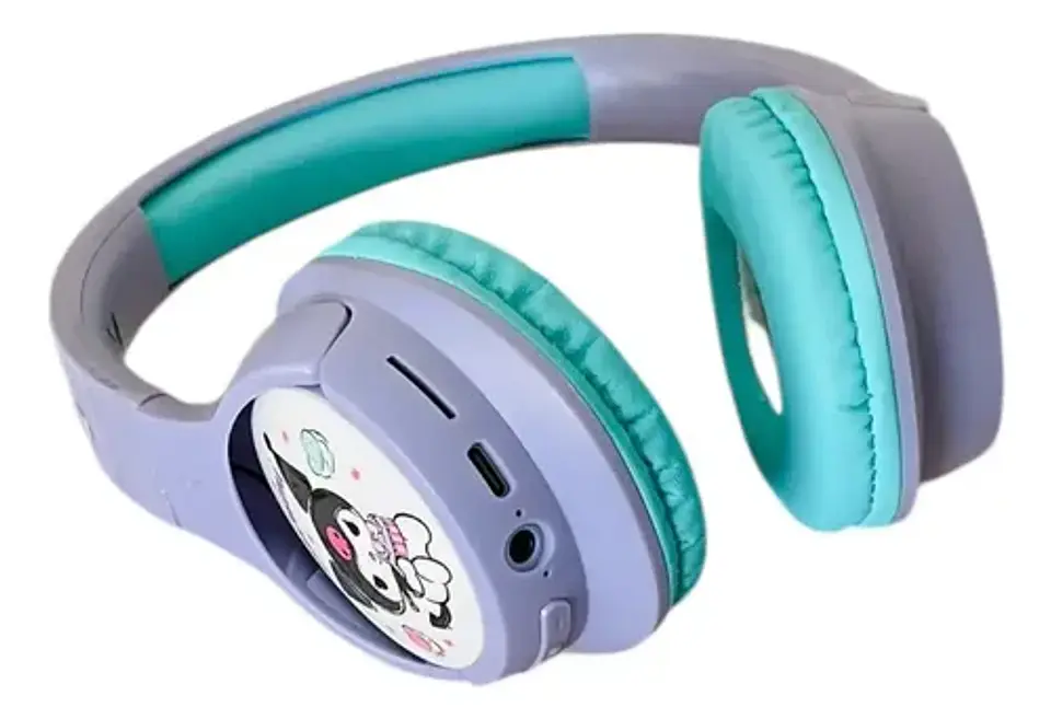 Audífonos Inalámbricos Bluetooth Kuromi Kawaii Sanrio 3