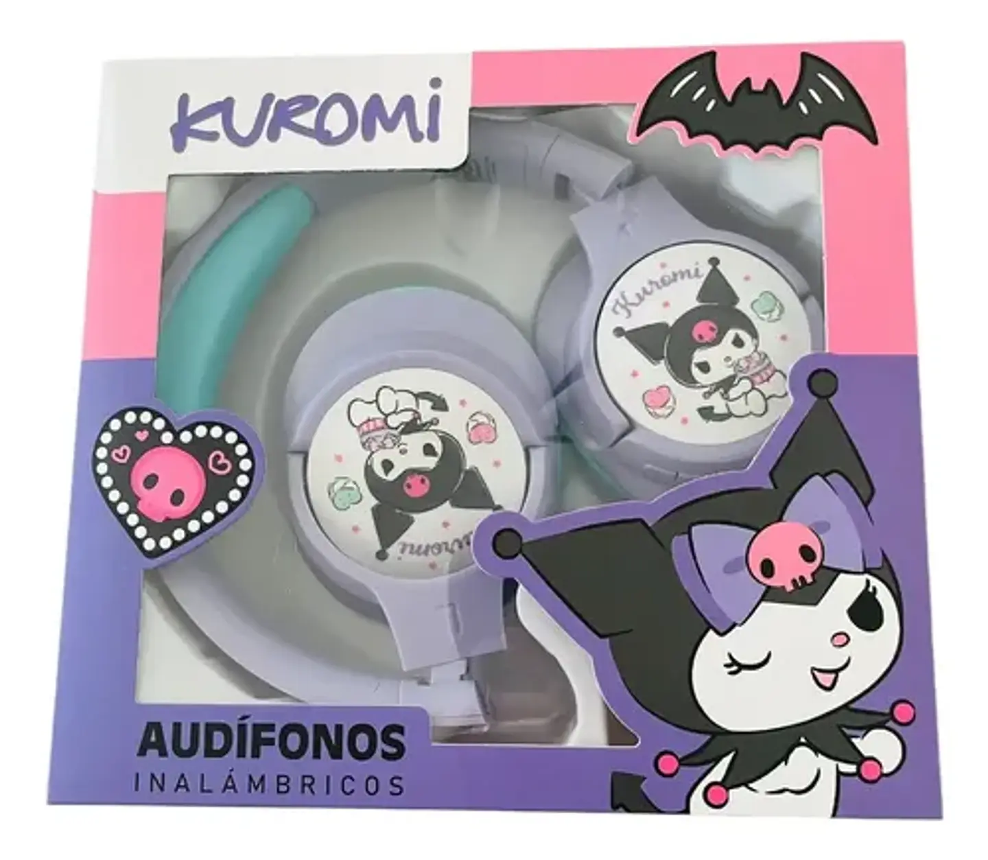 Audífonos Inalámbricos Bluetooth Kuromi Kawaii Sanrio 5