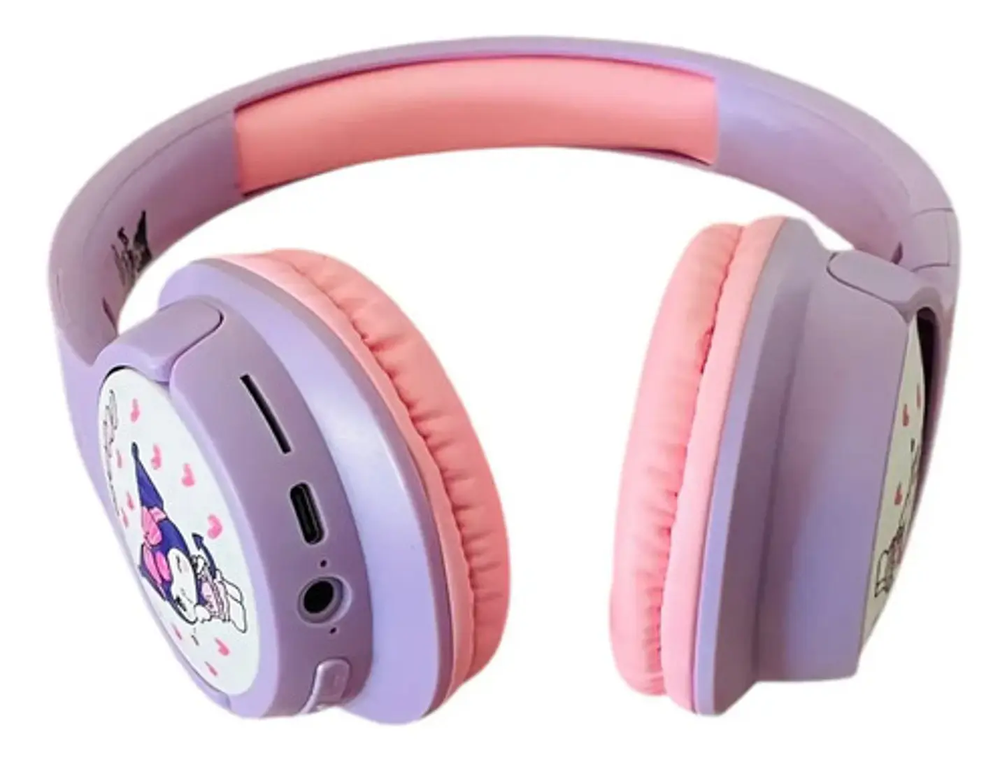Audífonos Inalámbricos Bluetooth Kuromi Kawaii Sanrio 4