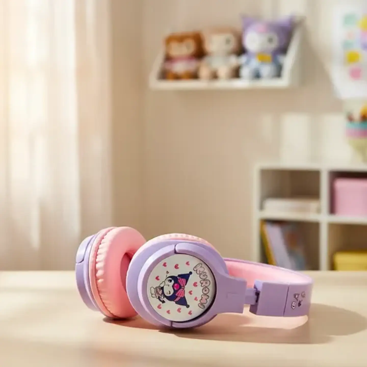 Audífonos Inalámbricos Bluetooth Kuromi Kawaii Sanrio 6
