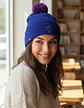 Gorro De Lana Universidad De Chile Invierno Tejido Unisex - Miniatura 1