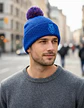 Gorro De Lana Universidad De Chile Invierno Tejido Unisex - Miniatura 3