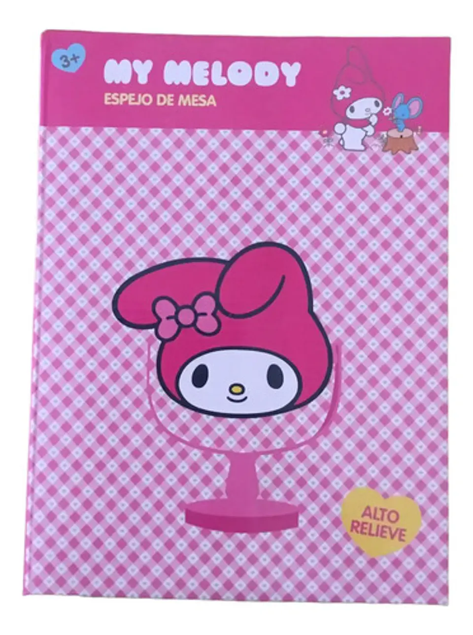 Espejo My Melody Hello Kitty Licencia Sanrio Rosado 5