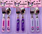 Cubiertos Infantiles Kuromi Sanrio 3 Sets Cuchara Y Tenedor - Miniatura 1