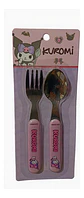 Cubiertos Infantiles Kuromi Sanrio 3 Sets Cuchara Y Tenedor - Miniatura 2