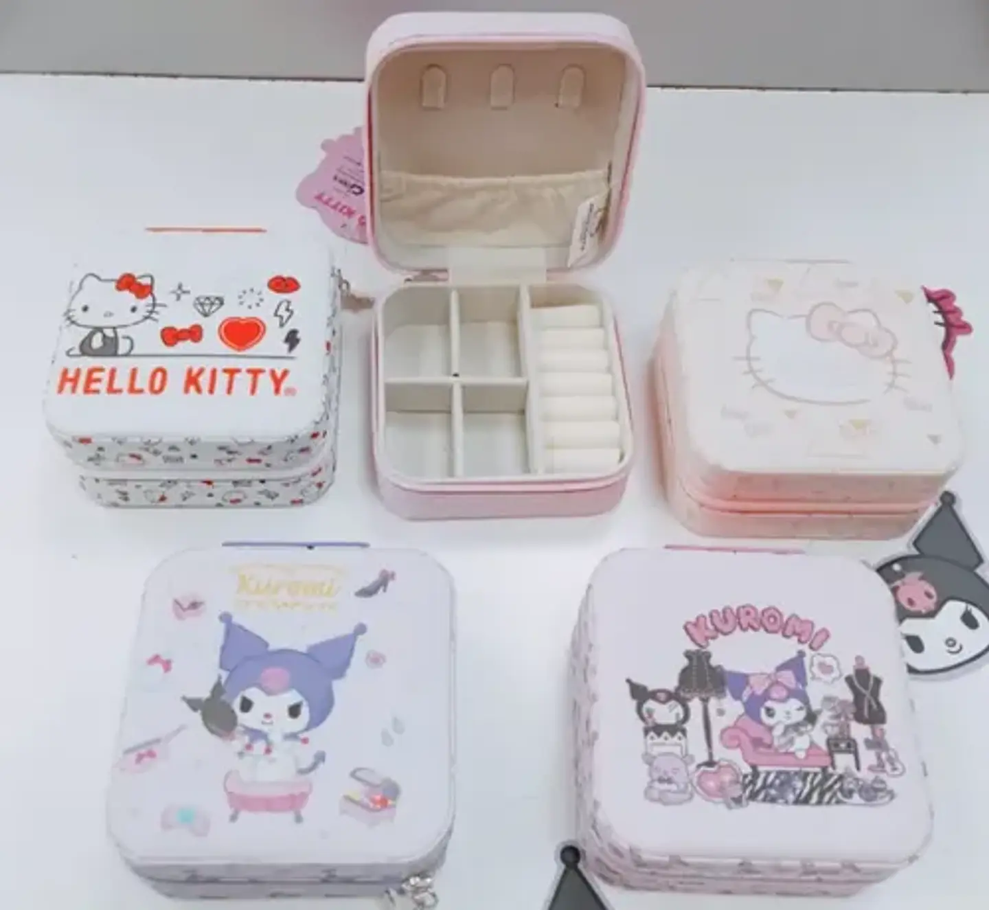 Joyero Portátil Hello Kitty Sanrio Kawaii Compacto Sanrio 5