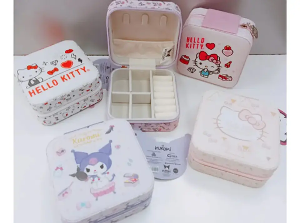 Joyero Portátil Hello Kitty Sanrio Kawaii Compacto Sanrio 7