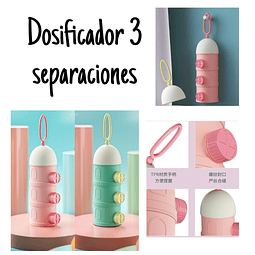 Dispensador de leche con 3 