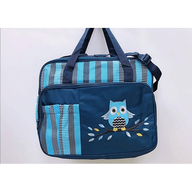 Bolso búho azul 