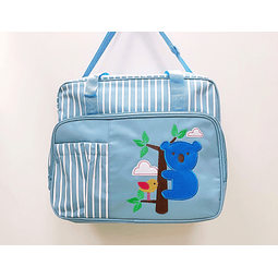 Bolso koala celeste 