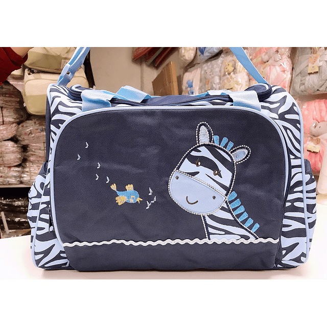 Bolso CEBRA azul 