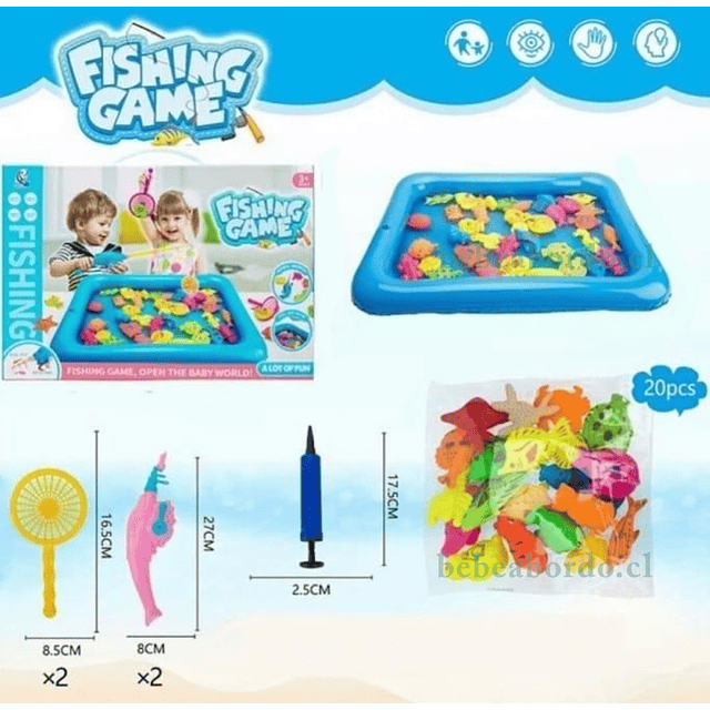 Juego de pesca magnetico