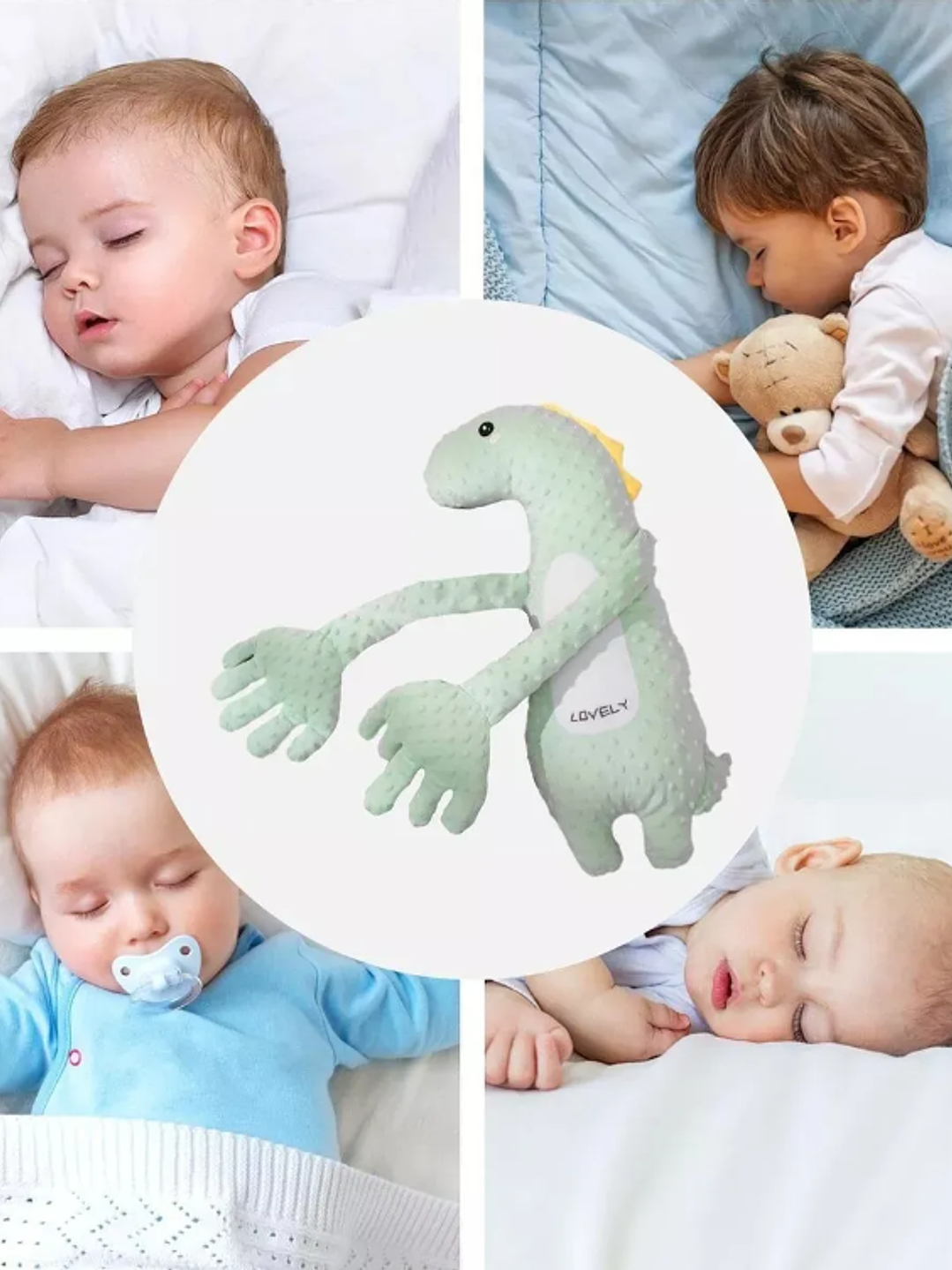 DINOSAURIO CALMANTE  BEBÉ PARA DORMIR 2