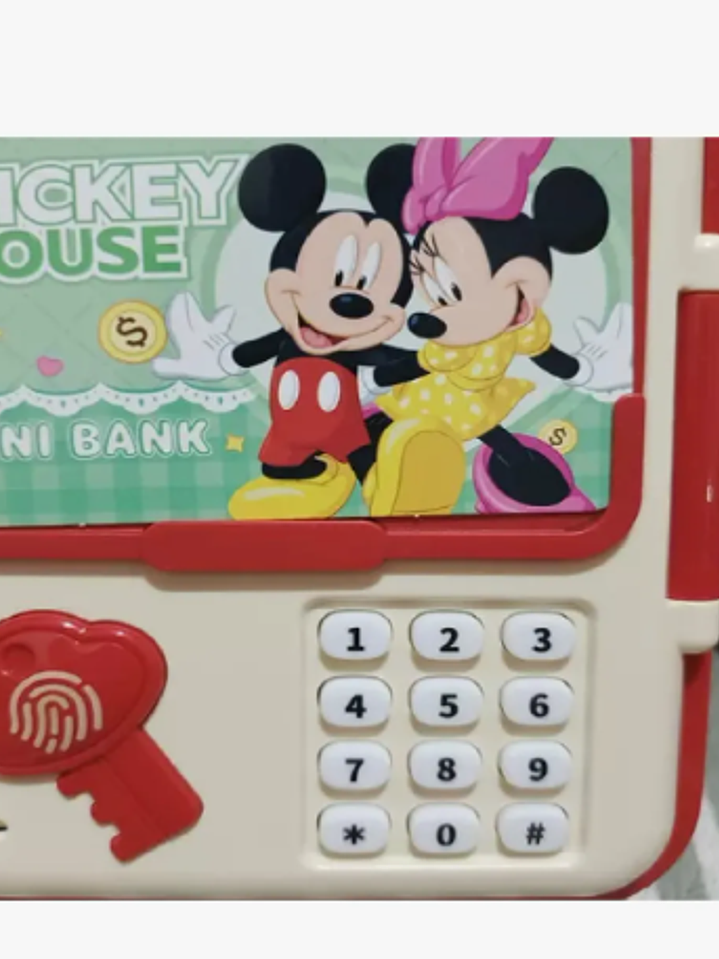 ALCANCÍA CAJERO AUTOMÁTICO MICKEY MOUSE 3