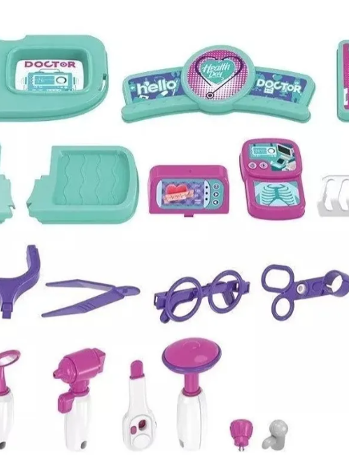 SET DE MALETA DOCTOR JUGUETE 2 EN 1 3