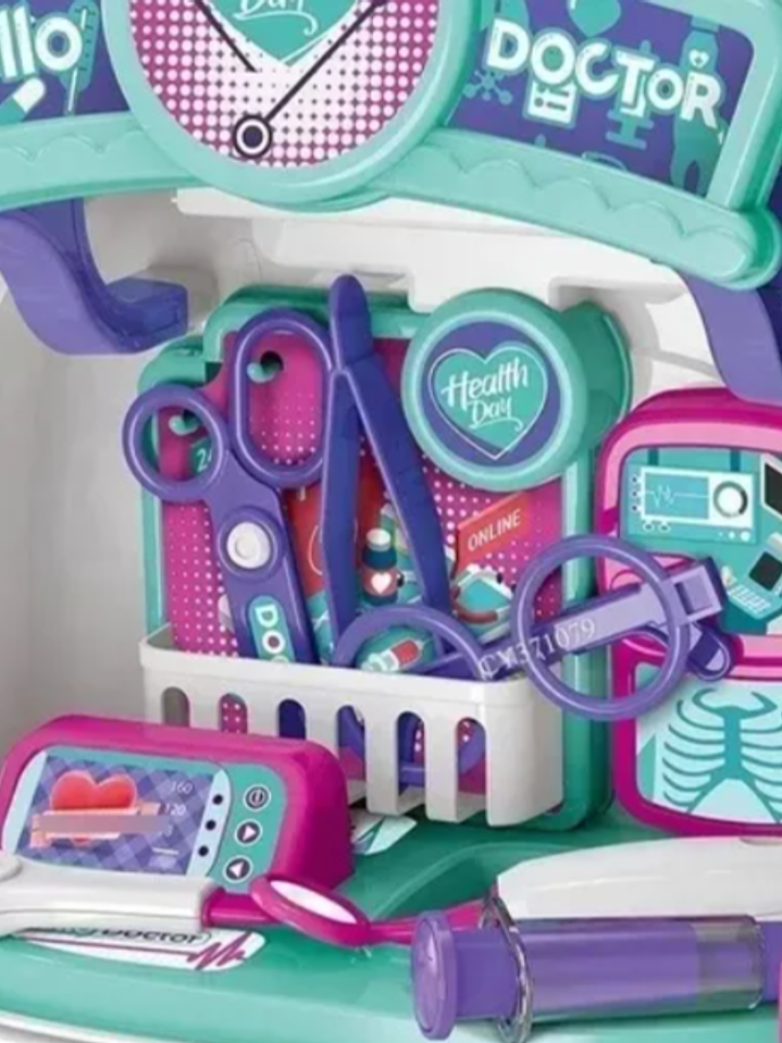 SET DE MALETA DOCTOR JUGUETE 2 EN 1 4