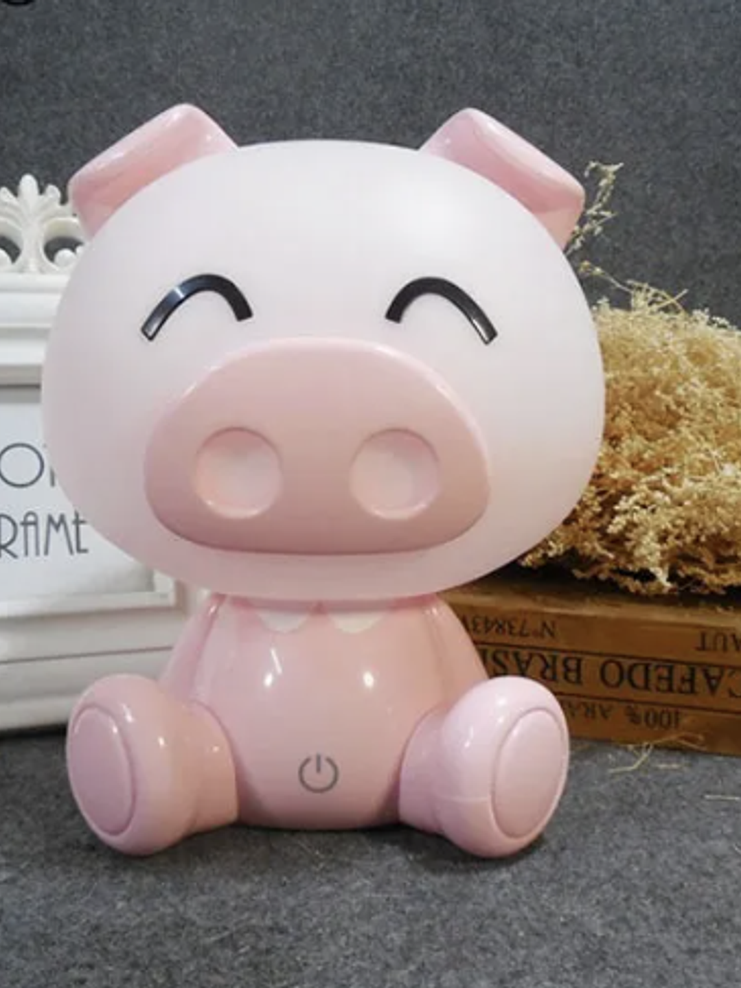 LAMPARA DE NIÑOS CERDITO LED 2