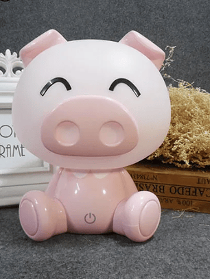 LAMPARA DE NIÑOS CERDITO LED