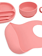 VAJILLA SILICONADA 8 PIEZAS PARA BEBÉS - Miniatura 3