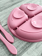 VAJILLA SILICONADA 8 PIEZAS PARA BEBÉS - Miniatura 6