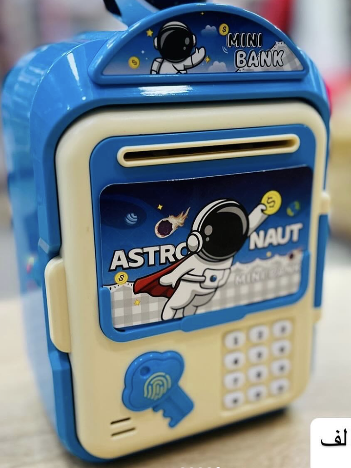MINI BANCO ALCANCIA CAJERO ASTRONAUTA 1