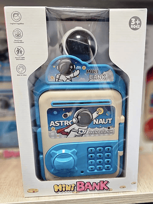 MINI BANCO ALCANCIA CAJERO ASTRONAUTA