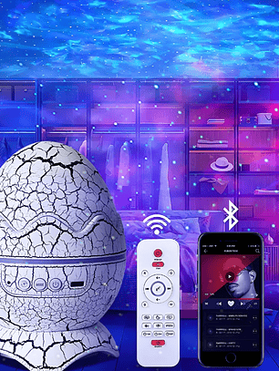 HUEVO PROYECTOR NIGHTLIGHT DINOSAURIO