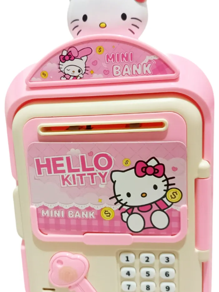 ALCANCÍA CAJERO ELECTRÓNICO HELLO KITTY 1