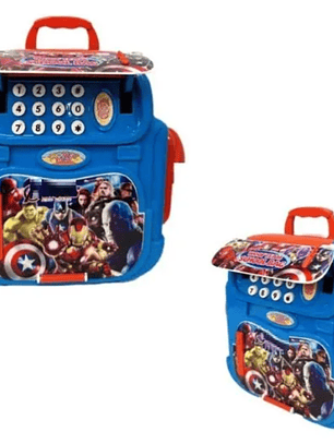 MINI CAJA FUERTE MOCHILA AVENGERS