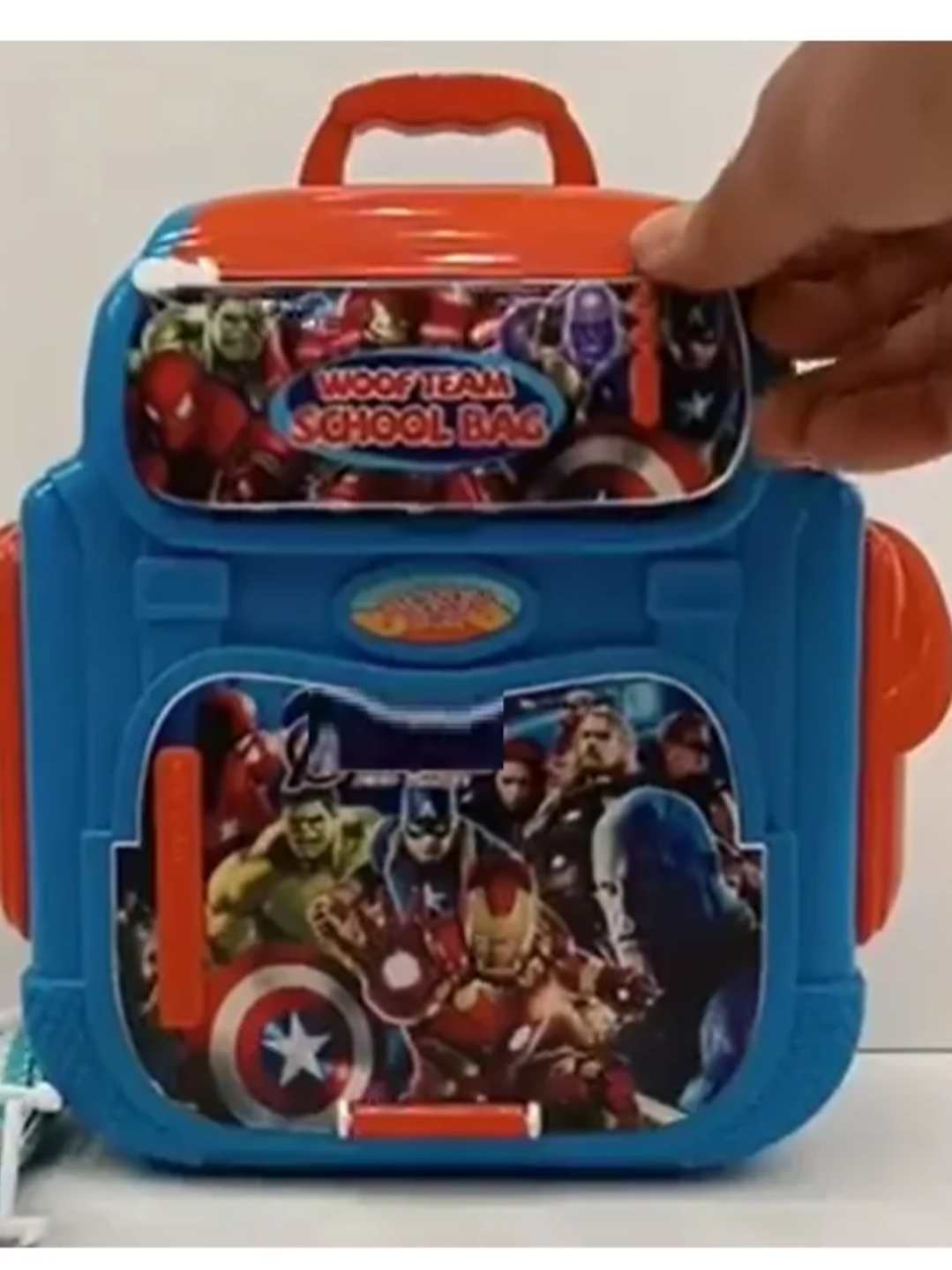 MINI CAJA FUERTE MOCHILA AVENGERS 3